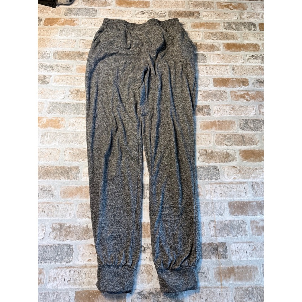Hosho Womens Charcoal‎ Grey Heathered Joggers Lounge Pants Size S